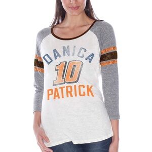 DANICA PATRICK Nascar 3/4 Sleeve Baseball Tee